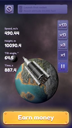 Elon Mars: 3D Spaceflight Simulator 1.4 Para Hileli Mod Apk indir