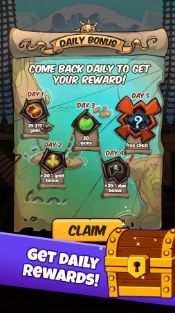 Idle Tap Pirates 1.4.0.11 Para Hileli Mod Apk indir