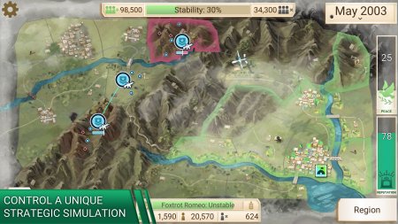 Rebel Inc 1.16.5 Kilitler Açık Hileli Mod Apk indir