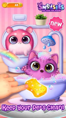 Smolsies - My Cute Pet House 5.0.142 Para Hileli Mod Apk indir