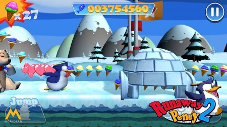 Runaway Pengy 2 1.0.2 Sonsuz Can Hileli Mod Apk indir