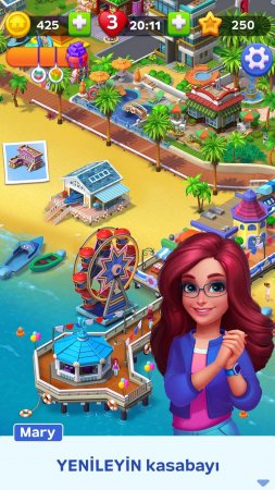 Match Town Makeover 1.23.2400 Can Hileli Mod Apk indir