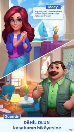Match Town Makeover 1.23.2400 Can Hileli Mod Apk indir
