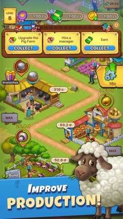 Idle Farmer: My Village Story 1.8.2 Para Hileli Mod Apk indir