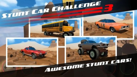 Stunt Car Challenge 3 3.33 Para Hileli Mod Apk indir