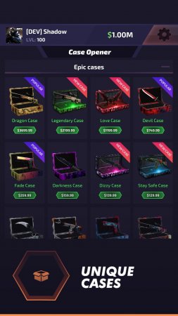 Case Battle: Skins Simulator 5.0 Kilitler Açık Hileli Mod Apk indir