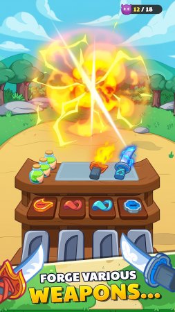 Forge Hero: Epic Cooking Adventure Game 0.0.1 Para Hileli Mod Apk indir