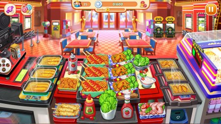 Crazy Diner: Crazy Chef's Cooking Game 1.0.11 Para Hileli Mod Apk indir