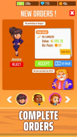 Idle Forest Lumber 1.11.5 Para Hileli Mod Apk indir