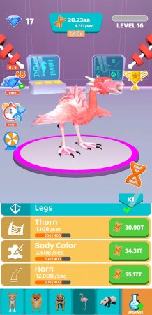 Idle Animal Evolution 1.02 Elmas Hileli Mod Apk indir