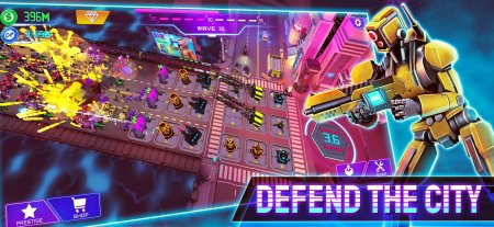 Cyber Fusion - Idle Merge Defence 1.4.1 Para Hileli Mod Apk indir