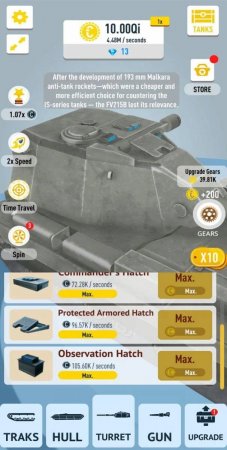 Idle Tanks 3D 0.8 Para Hileli Mod Apk indir