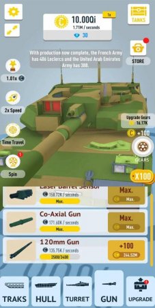 Idle Tanks 3D 0.8 Para Hileli Mod Apk indir
