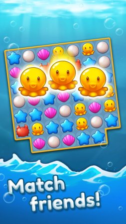 Ocean Friends: Match 3 Puzzle 33 Güçlendirici Hileli Mod Apk indir