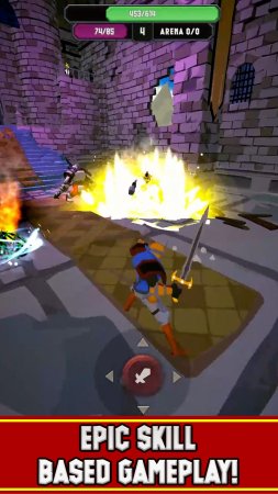 UnderKnight: One Thumb Warrior 0.109 Para Hileli Mod Apk indir