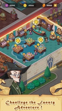 Idle Magic School 2.9.9 Para Hileli Mod Apk indir