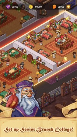 Idle Magic School 2.9.9 Para Hileli Mod Apk indir