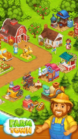 Farm Town 3.51 Para Hileli Mod Apk indir