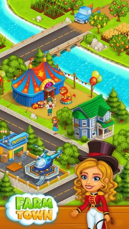 Farm Town 3.51 Para Hileli Mod Apk indir