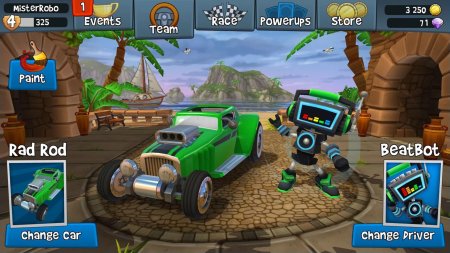 Beach Buggy Racing 2 2024.10.12 Jeton ve Kristal Hileli Mod Apk indir