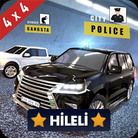 Police vs Gangsters 4x4 1.1.1 Para Hileli Mod Apk indir