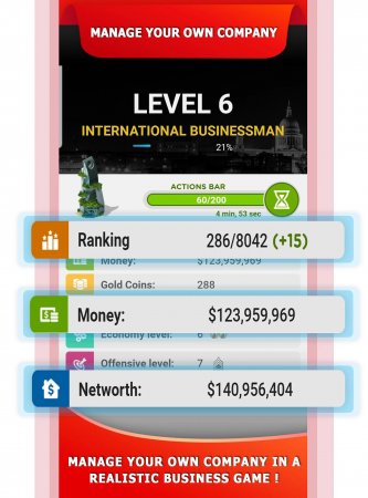 Tycoon Business Game 8.2 Para Hileli Mod Apk indir