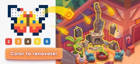Pixelwoods: Coloring & Decor 1.50 Sonsuz Güçlendirici Hileli Mod Apk indir