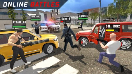 Police vs Gangsters 4x4 1.1.1 Para Hileli Mod Apk indir