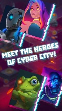 Cyber City - Idle Clicker 0.6.4 Para Hileli Mod Apk indir