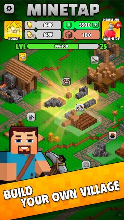 Minetap & Merge Clicker 2.2.2 Para Hileli Mod Apk indir