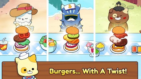 Burger Cats 0.3.16 Para Hileli Mod Apk indir