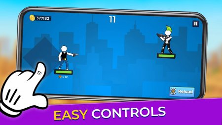 The Gunner: Stickman Gun Hero 1.1.6 Kilitler Açık Hileli Mod Apk indir