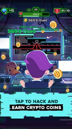 Hacking Hero: Hacker Clicker 1.0.17 Elmas Hileli Mod Apk indir