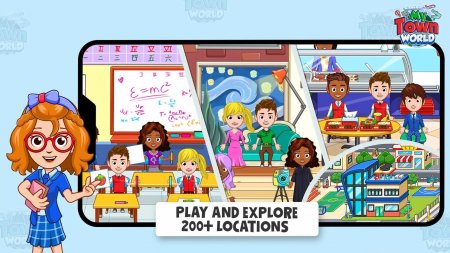 My Town World - Games for Kids 1.65.0 Kilitler Açık Hileli Mod Apk indir