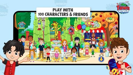My Town World - Games for Kids 1.65.0 Kilitler Açık Hileli Mod Apk indir