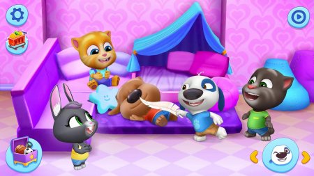My Talking Tom Friends 25.1.3.14390 Para Hileli Mod Apk indir