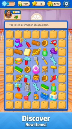 Mergedom: Home Design 2.0.0 Para Hileli Mod Apk indir