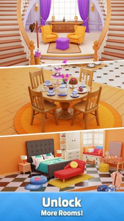 Mergedom: Home Design 2.0.0 Para Hileli Mod Apk indir