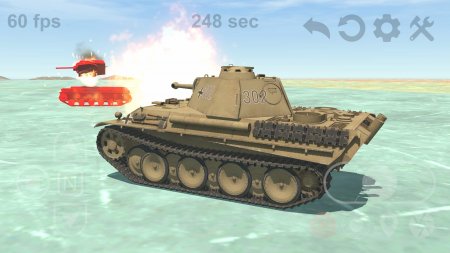 Tank Physics Mobile Vol.2 3.5 Kilitler Açık Hileli Mod Apk indir
