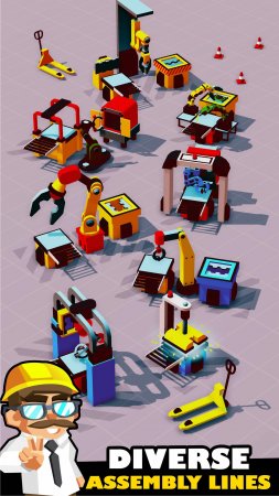 Smartphone Factory Tycoon 0.233 Para Hileli Mod Apk indir