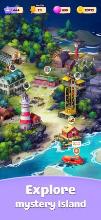 Merge Mystery: Lost Island 3.22.1 Para Hileli Mod Apk indir
