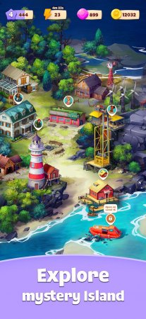 Merge Mystery: Lost Island 3.16.1 Para Hileli Mod Apk indir