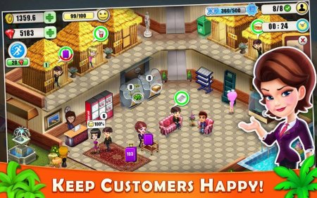 Resort Tycoon - Hotel Simulation 10.2 Elmas Hileli Mod Apk indir