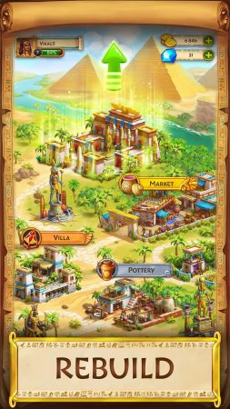 Jewels of Egypt - Match 3 Puzzle 1.23.2300 Para Hileli Mod Apk indir