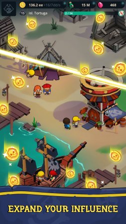 Idle Pirates: Sea Adventures and Business Tycoon 1.15 Para Hileli Mod Apk indir