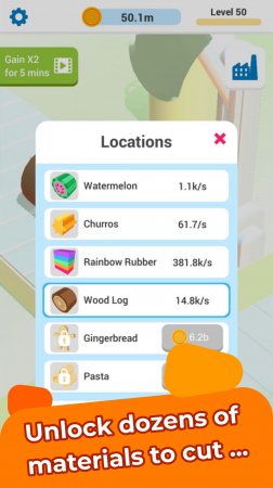 Idle Slice and Dice 2.6.0 Para Hileli Mod Apk indir