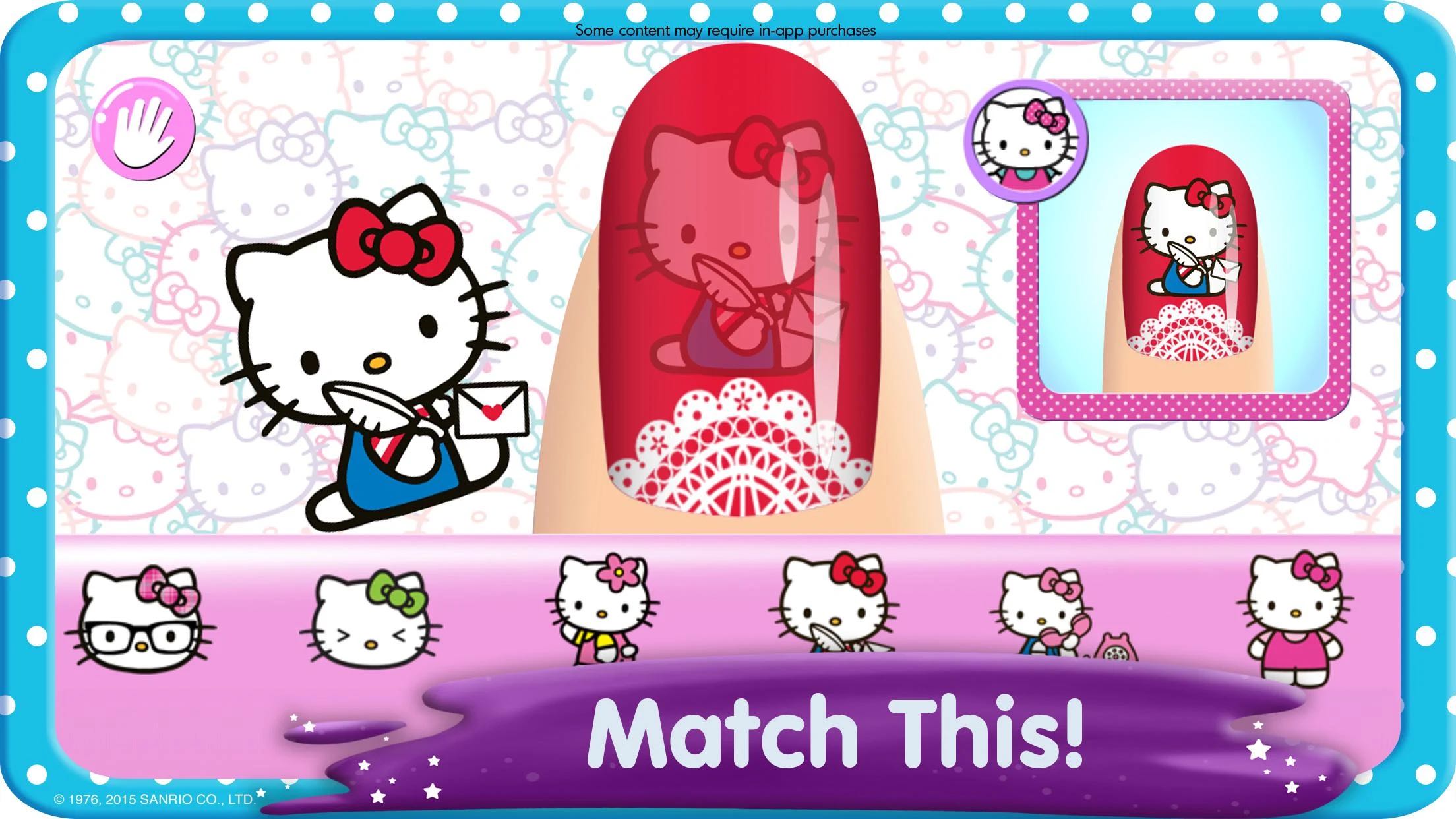 6. Hello Kitty Nail Art Mod APK Free Download - wide 6