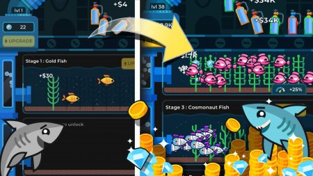 Idle Fish Aquarium 1.7.9 Para Hileli Mod Apk indir