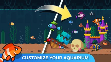 Idle Fish Aquarium 1.7.9 Para Hileli Mod Apk indir