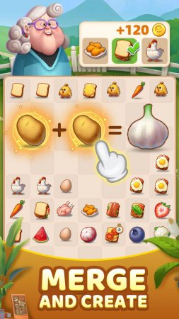 Chef Merge - Fun Match Puzzle 1.3.2 Para Hileli Mod Apk indir